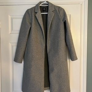 Zara collared thigh/knee length jacket